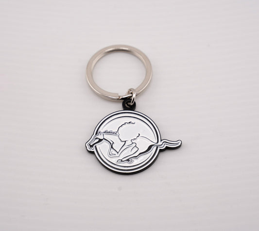 "My Little Mustang" Soft Enamel Keychain