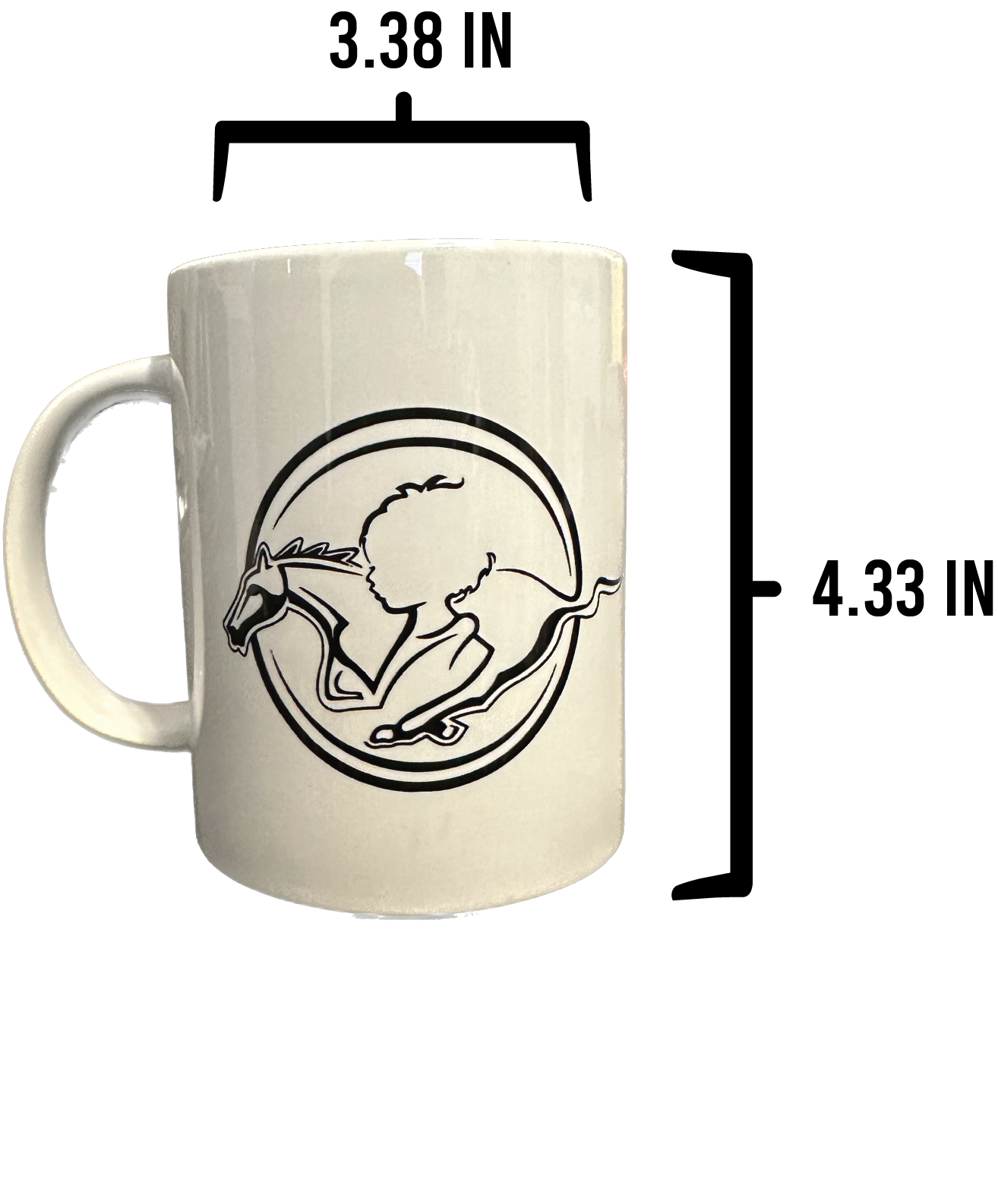 "My Little Mustang" Ceramic Mug